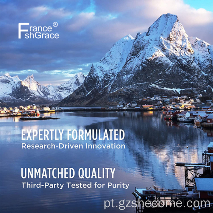 Oil de peixe suplemento Antioxidante Health Omega 3 Softgels